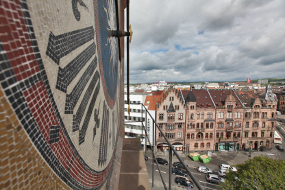 Uhr am Rathausturm