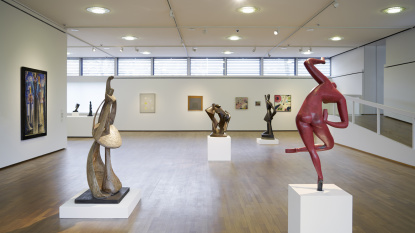 Innenansicht Moderne Galerie, Trakt A (Foto: Felix Krebs) Innenansicht Moderne Galerie, Trakt A (Foto: Felix Krebs)