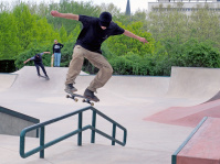 Neue Skateanlage am Bürgerpark Saarbrücken