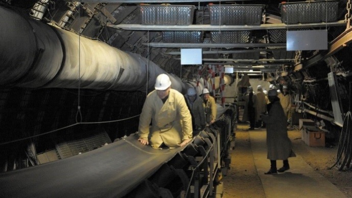 Erlebnisbergwerk Velsen Bandseilfahrt