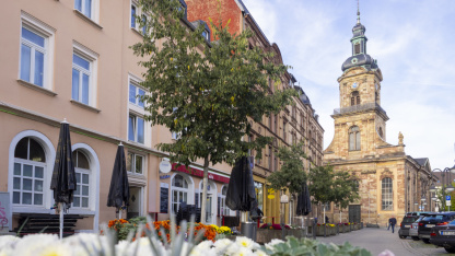 Türkenstraße mit Blick auf Basilika