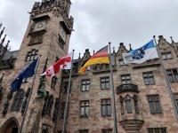 Am 26. Mai hat der Georgische Generalkonsul Levan Diasamidze Oberbürgermeister Uwe Conradt annlässlich des wichtigsten Feiertages in Georgien, dem Unabhängigkeitstag, im Rathaus besucht.