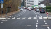 Schutzstreifen Breslauer Straße, Länge 1400 Meter, Bau 2017