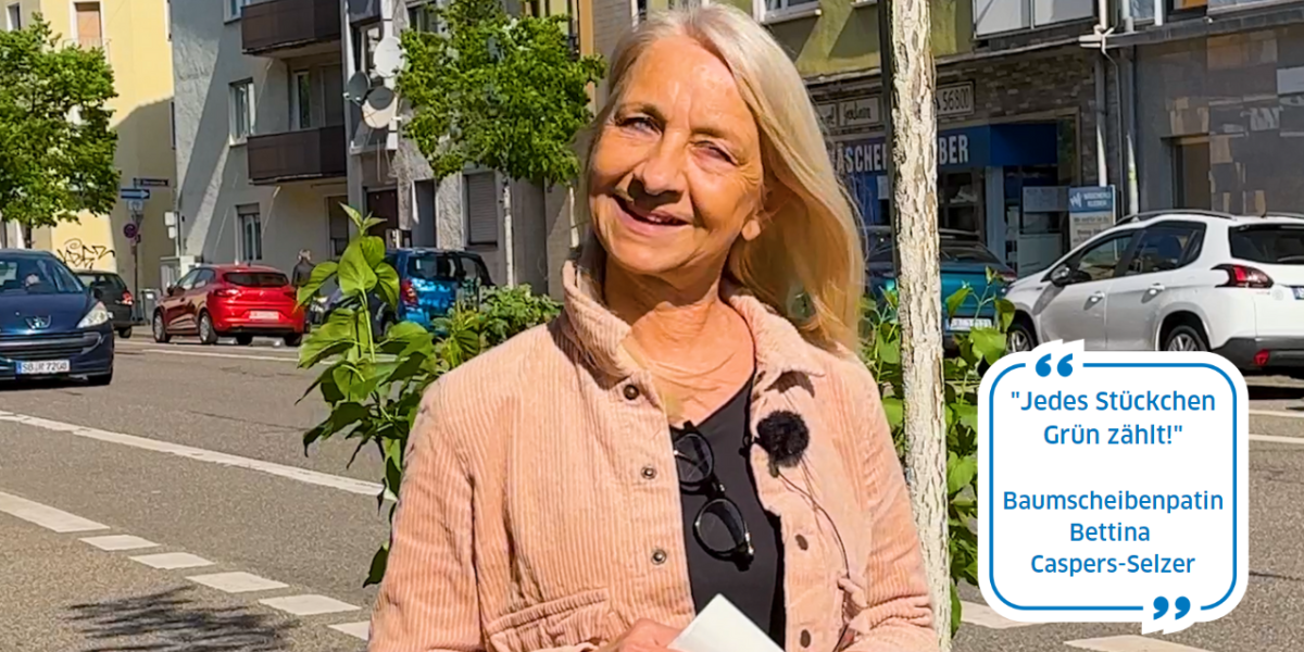 Baumscheibenpatin Bettina Caspers-Selzer Baumscheibenpatin Bettina Caspers-Selzer