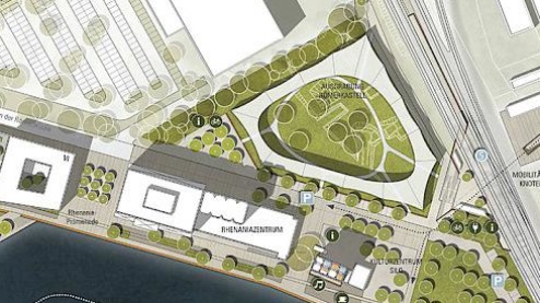 Planung zum Römerkastell 