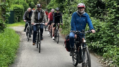 Anradeln beim Stadtradeln 2024