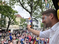 Christopher Street Day: OB Conradt bei der Parade am 2. Juni 2024