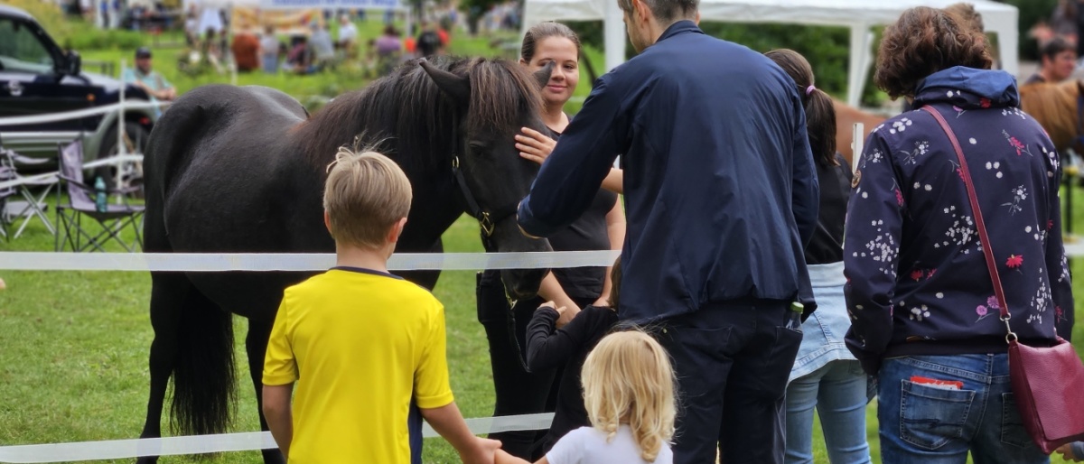 Kinderfest 2023 /Alslakeur Hof, Pferde und Menschen