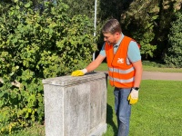 World Cleanup Day in SB mit OB Conradt