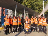 World Cleanup Day: Reinigungsaktion am Landwehrplatz