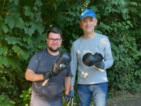 Impressionen vom World Cleanup Day in Saarbrücken 2024