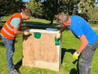 Impressionen vom World Cleanup Day in Saarbrücken 2024