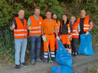 Impressionen vom World Cleanup Day in Saarbrücken 2024