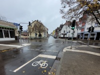 Saarbrücker Straße Fahradweg