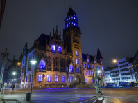 Blaue Gebäude FFMOP47 